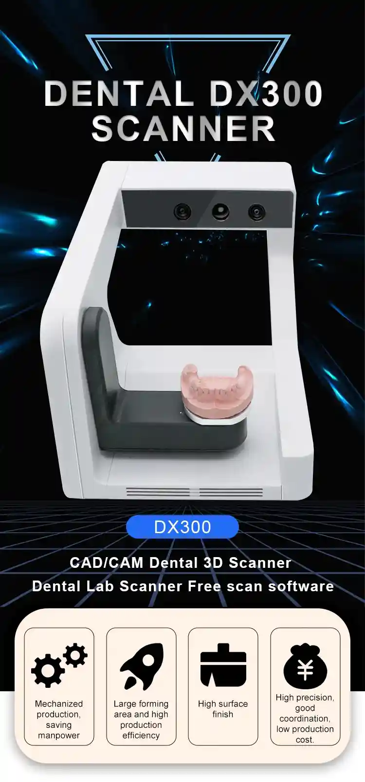 خرید اسکنر سه بعدی دندانپزشکی